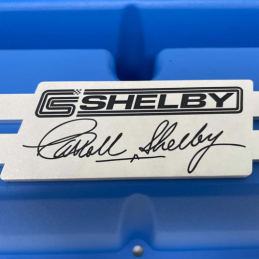 Caches Culbuteurs "CS Shelby Signature" bleu FORD 289/302/351W