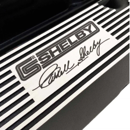 Caches Culbuteurs "Carroll Shelby Signature" noir FORD 351C/351M/400/408