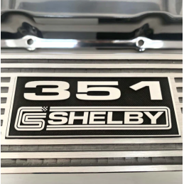 Caches Culbuteurs "351 CShelby" chrome FORD 351C/351M/400/408