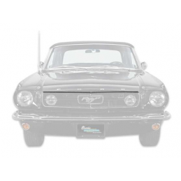 Baguette de capot - CHROME - Ford Mustang 1964 à 1966