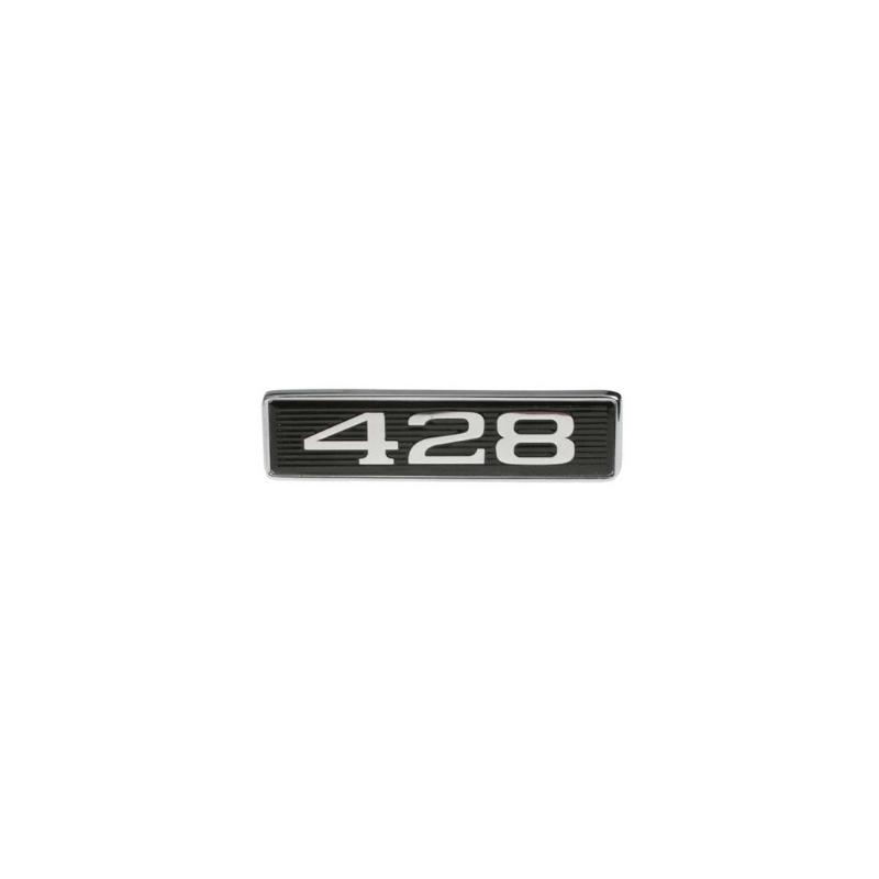 Emblème de capot "428" - FORD Mustang 1969