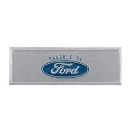 Plaque "Product Of FORD" - FORD Mustang 1967 à 1973