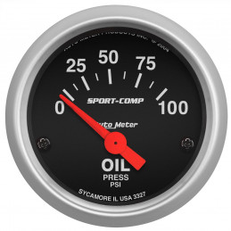 Jauge de pression d'huile - Sport-Comp - AutoMeter - PSI