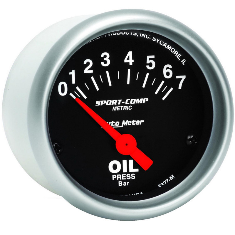 Jauge de pression d'huile - Sport-Comp - AutoMeter - BAR