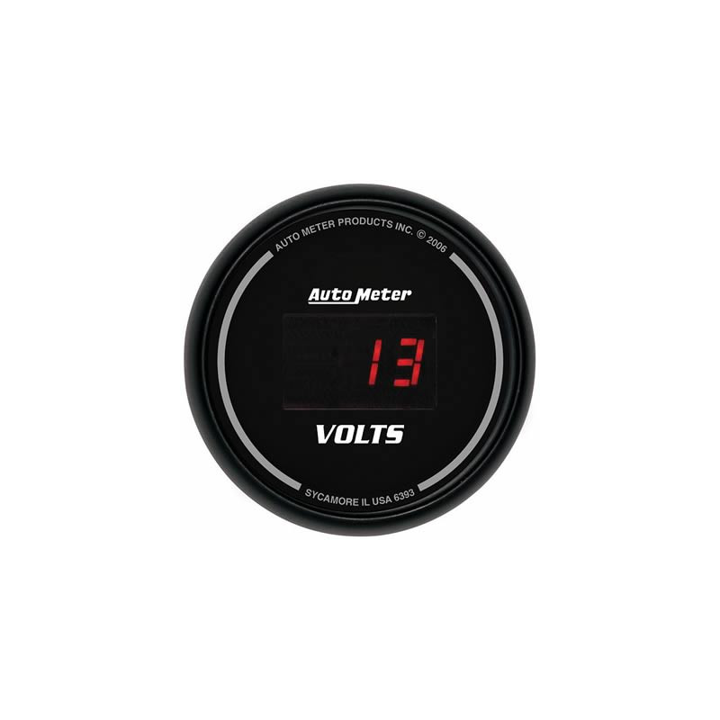 Voltmètre - Sport-Comp Digital - AutoMeter