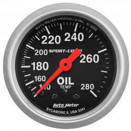 Jauge de température d'huile - SPORT COMP - Auto Meter