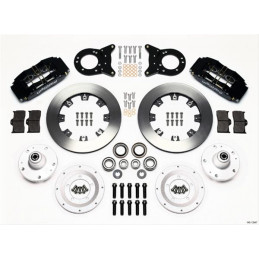 Kit de freins à disques étrier 6 pistons noir Wilwood DynaPro pour Ford Mustang 1965 1966 1967 1968 1969 1970