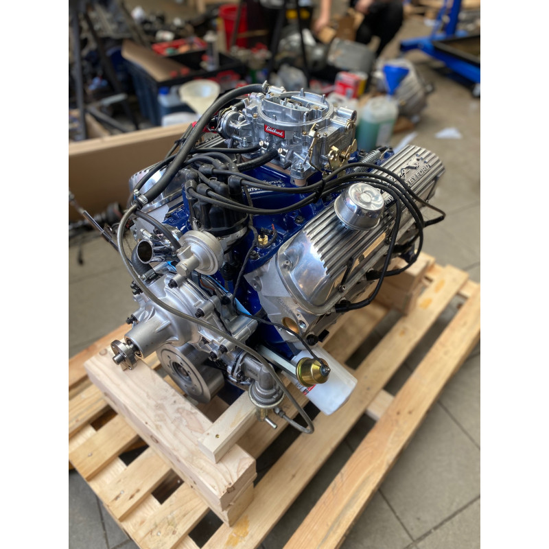 Ford 289ci aluminium head blue