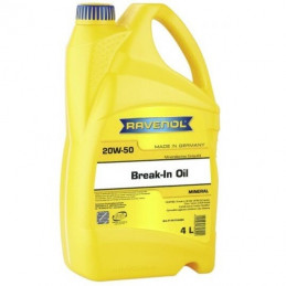 Huile Moteur Minérale de rodage - RAVENOL BREAK IN - 20W50 - 5L