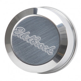 Bouchon de cache culbuteurs - Aluminium CHROME - Push In - EDELBROCK