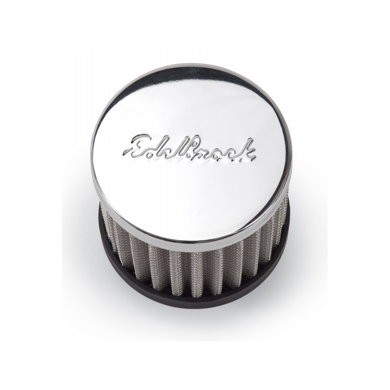 Bouchon de cache culbuteurs Racing CHROME - Push In - EDELBROCK