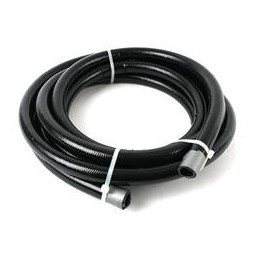 Tuyau tressé Inox noir pour connecteur 8AN - 3 M