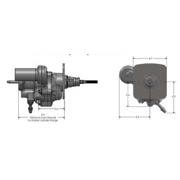 Assistance de freinage hydraulique - Hydroboost - Universel