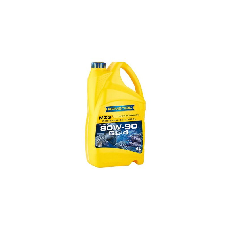 Huile de pont Minérale RAVENOL - GL4 - 80W90 - 4 L