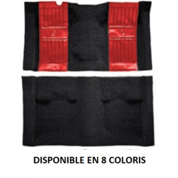 Moquette Nylon - Ford Mustang 1971 à 1973 MACH 1 - Inserts noirs