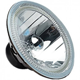 Kit de phares 7" H4 et LED MULTICOLOR - ANGEL EYE - Bluetooth