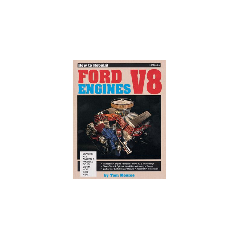 HP Books How to Rebuild Ford V-8 335 série & 385 série