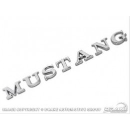 Emblème de coffre MUSTANG - Ford Mustang 1965 à 1972