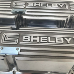 Caches Culbuteurs "SHELBY Cobra GT350" chrome FORD 289/302/351W